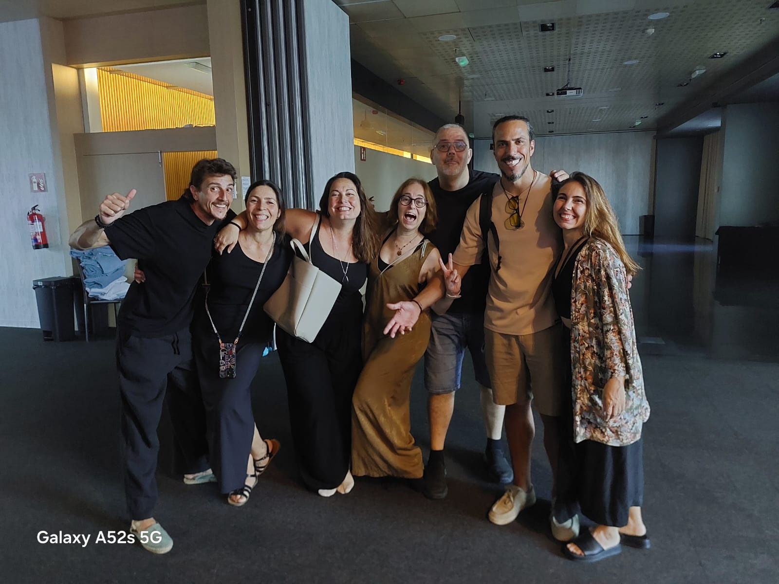 Foto de grupo después de sesión de breathwork